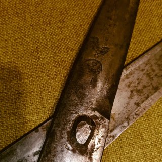 Tijeras de esquilar hierro forjado antiguas