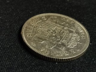 Moneda Plata Alfonso XII 2 Pesetas 1882