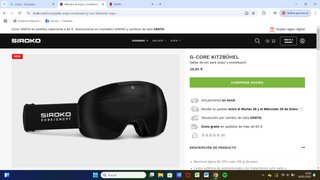 Gafas de esquí/snowboard Siroko G-Core Kitzbühel