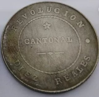 🇪🇦 4 MONEDAS ANTIGUAS REVOLUCIÓN CANTONAL