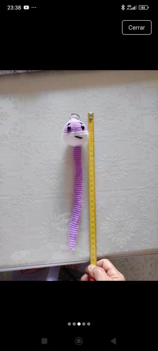 Serpiente de crochet