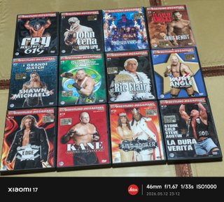 Lotto vari DVD wrestling