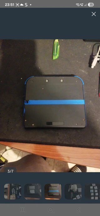 Nintendo 3DS Azul con juegos y accesorios