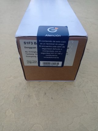 TPV Android táctil Castles S1F3 nuevo + caja