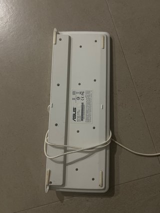 Teclado ASUS Blanco con Cable