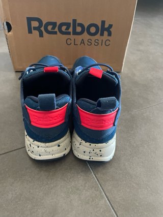Scarpe Reebok Unisex Blu e Rosse