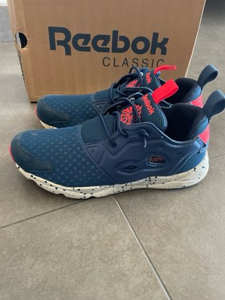 Scarpe Reebok Unisex Blu e Rosse