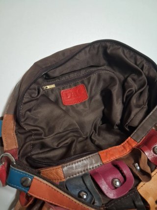 Borsa tote Hippie 100% pelle, prezzo fisso