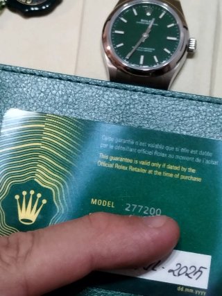 Rolex Oyster Perpetual Verde