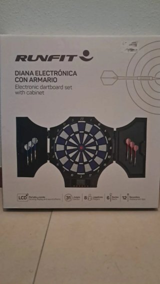 Diana magnética con dardos