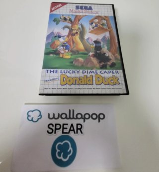 Juego Sega Master System Donald Duck