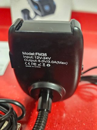 Transmisor FM Bluetooth Coche Dual USB