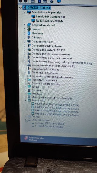Portátil Asus i7 6Gen. 12GB RAM SSD W11 + Office