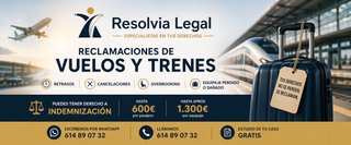 Reclamaciones de trenes y vuelos y mediación
