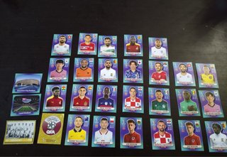 30 cromos Mundial Qatar 2022