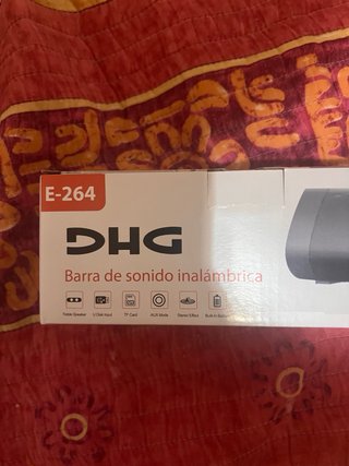 Altavoz Bluetooth DHG E-264 Negro