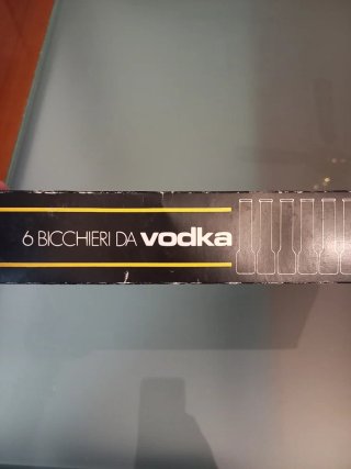 Set 6 Bicchieri da Vodka