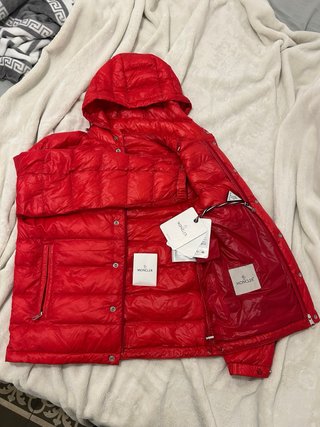Giubbotto Moncler Rosso Originale