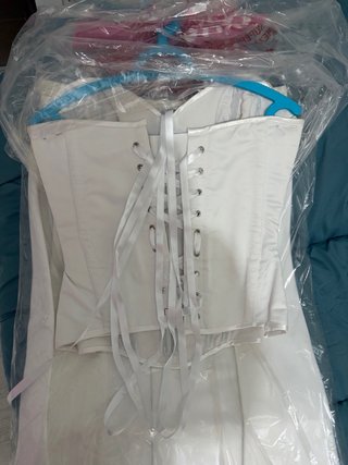Vestido Novia Corset y Falda