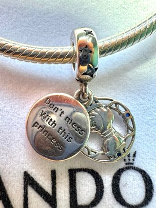 Charm Pandora Princesa Leia Star Wars Plata