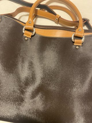 Bolso El Potro Piel Marrón y Beige