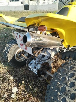 Suzuki LTZ 400 Amarillo