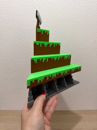 Expositor Estantería Minecraft