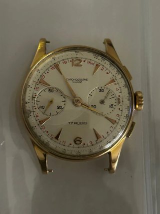 Orologio in oro 18k 750 da circa 37mm