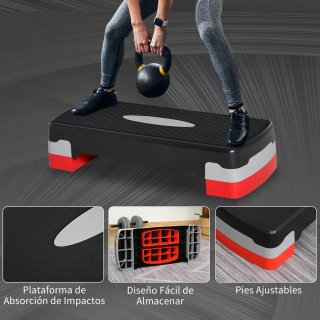 Step regolabile Homcom 150 kg