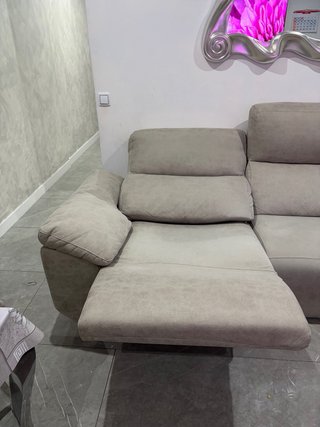 Sofá Chaiselongue Gris