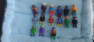 Figuras Playmobil Superhéroes Huevo Kinder!