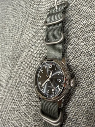 Reloj Citizen Eco-Drive Hombre Negro/Gris