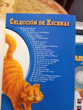 Garfield: La Película DVD
