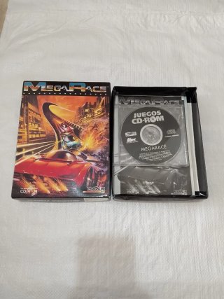 Mega Race Juego PC CD-ROM vintage 1993
