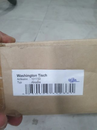 Nueva Mesa auxiliar Deuba "Washington" - Madera