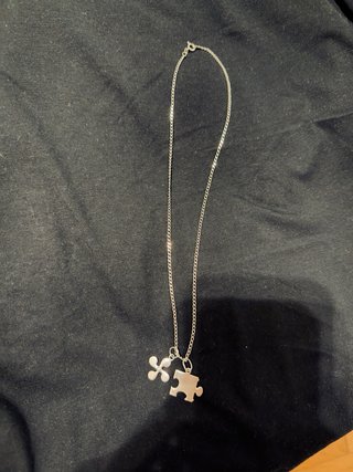 Cadena y 2 colgantes (plata 925)