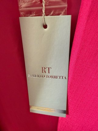 Blazer Roberto Torreta Rosa Nuevo Talla 48