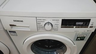Lavadora Siemens de 8 kg 1200rpm clase A +++