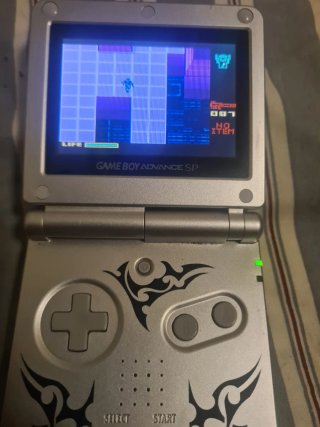 Nintendo GBA SP Tribal Edition ags 101