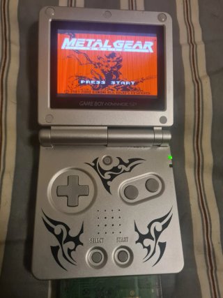 Nintendo GBA SP Tribal Edition ags 101