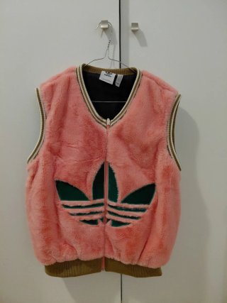 Chaleco Adidas Vintage Rosa Y2K Raro