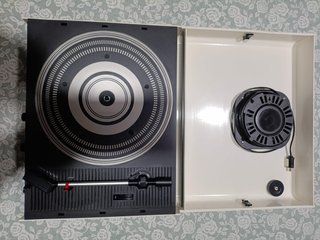 Europhon Giradischi 45/33 funzionante portatile