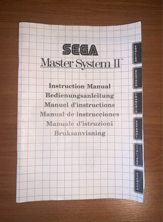 SEGA Master System II Completa + 2 Mandos