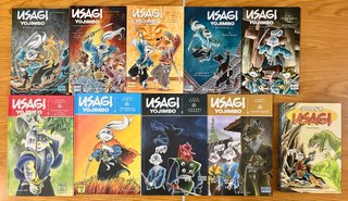 TODA la colección de USAGI YOJIMBO 37+1