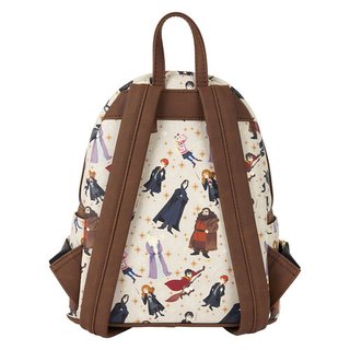 Mini Mochila Harry Potter Loungefly Beige