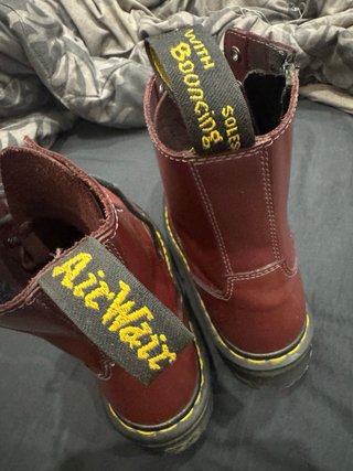 Botas Dr. Martens rojas