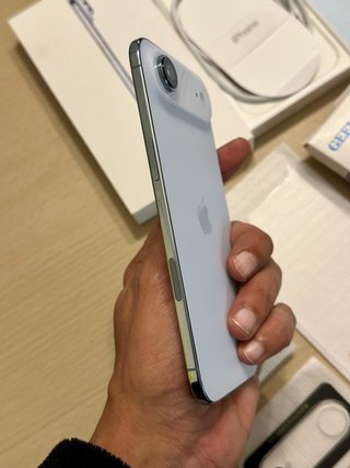 iPhone Air Azul 256gb FACTURA