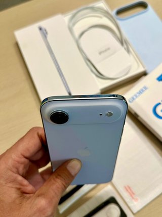 iPhone Air Azul 256gb FACTURA