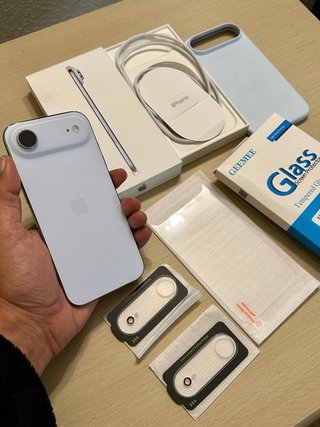 iPhone Air Azul 256gb FACTURA