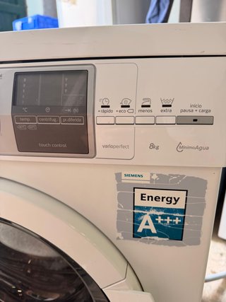 Lavadora Siemens 8kg Varioperfect
